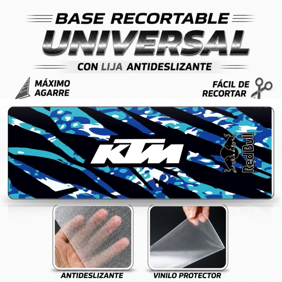 Base Recortable Universal para Patinete Eléctrico - KTM Azul Plus
