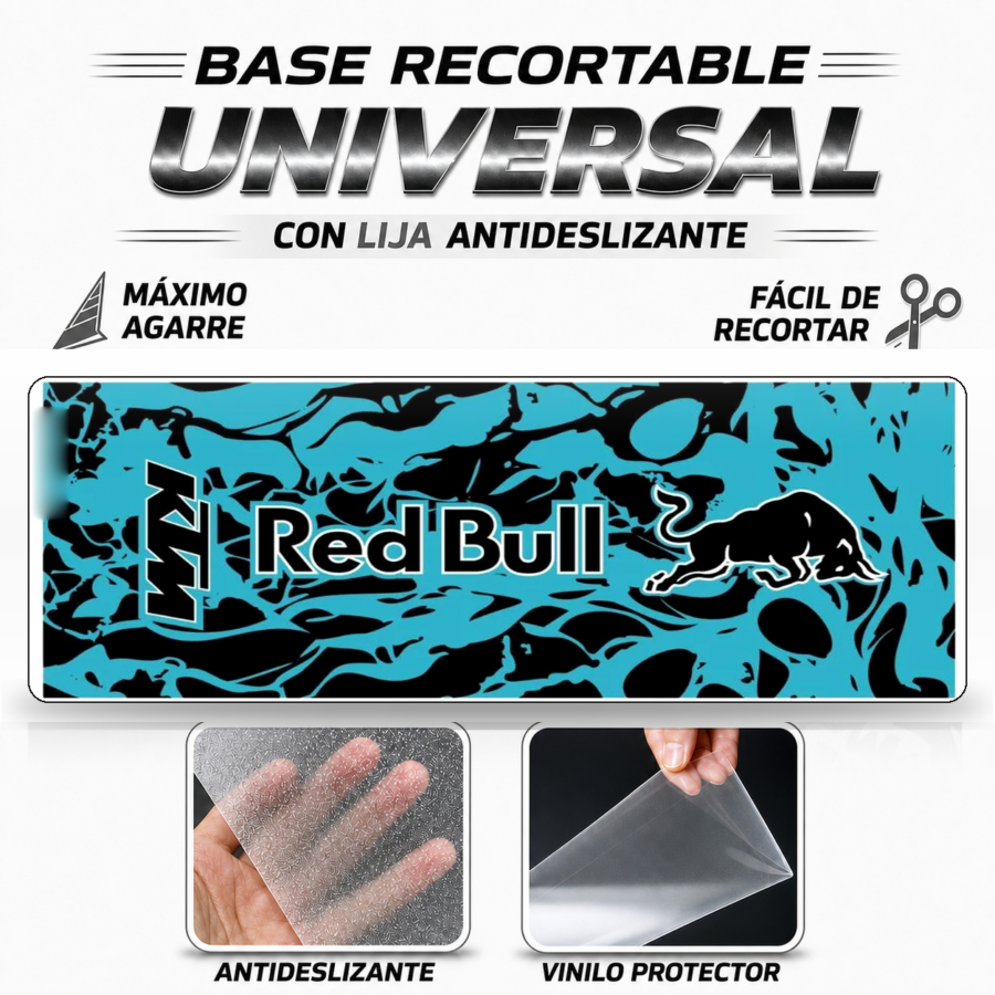 Base Recortable Universal para Patinete Eléctrico - RedBull KTM Azul