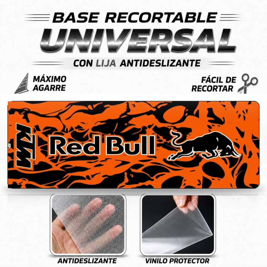 Base Recortable Universal para Patinete Eléctrico - RedBull KTM Naranja