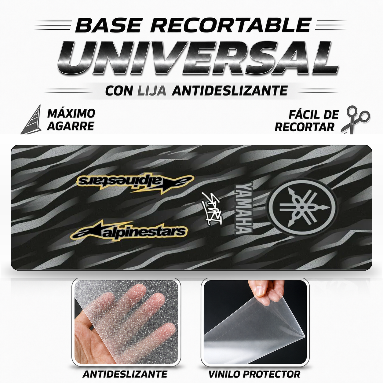Base Recortable Universal para Patinete Eléctrico - Yamaha Alpinestars