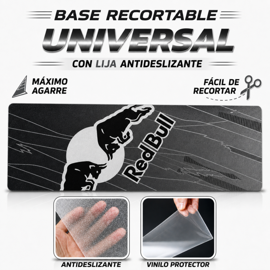 Base Recortable Universal para Patinete Eléctrico - RedBull Panther Gris