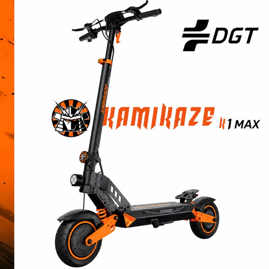 Patinete eléctrico KAMIKAZE K1 MAX Tokio Drift DGT