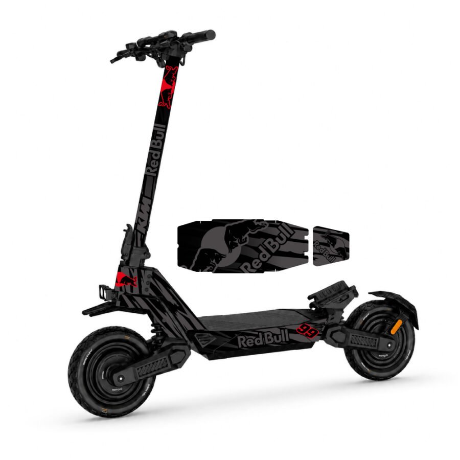 Vinilo COMPETITION RED para Ecoxtrem Deimos