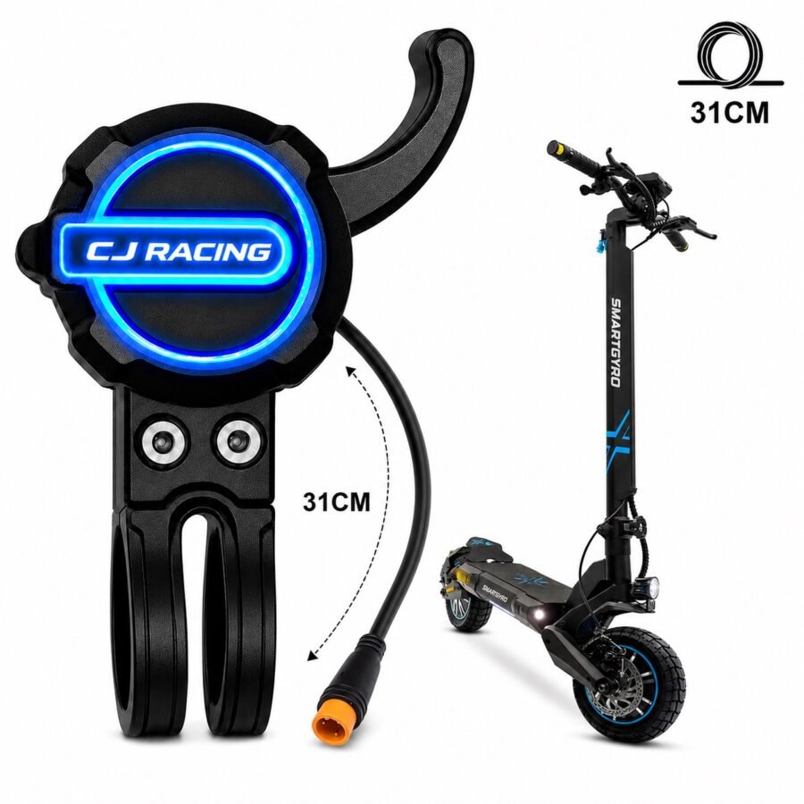 Acelerador de gatillo Cj LED azul para Smartgyro Crossover Dual Max 2