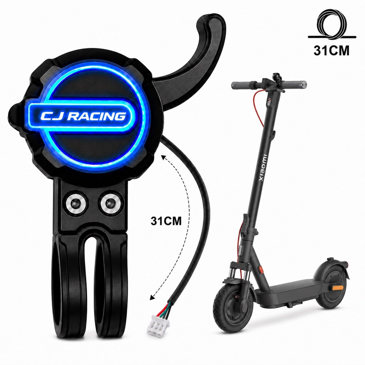 Acelerador de gatillo Cj LED azul para Xiaomi mi5