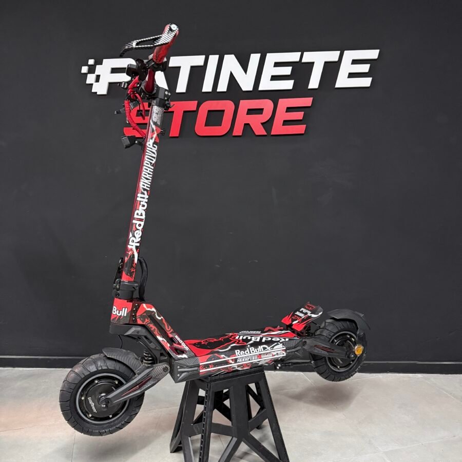 Ecoxtrem Armored Dual Red Bull Glitter DGT - MODIFICADO por PatineteStore