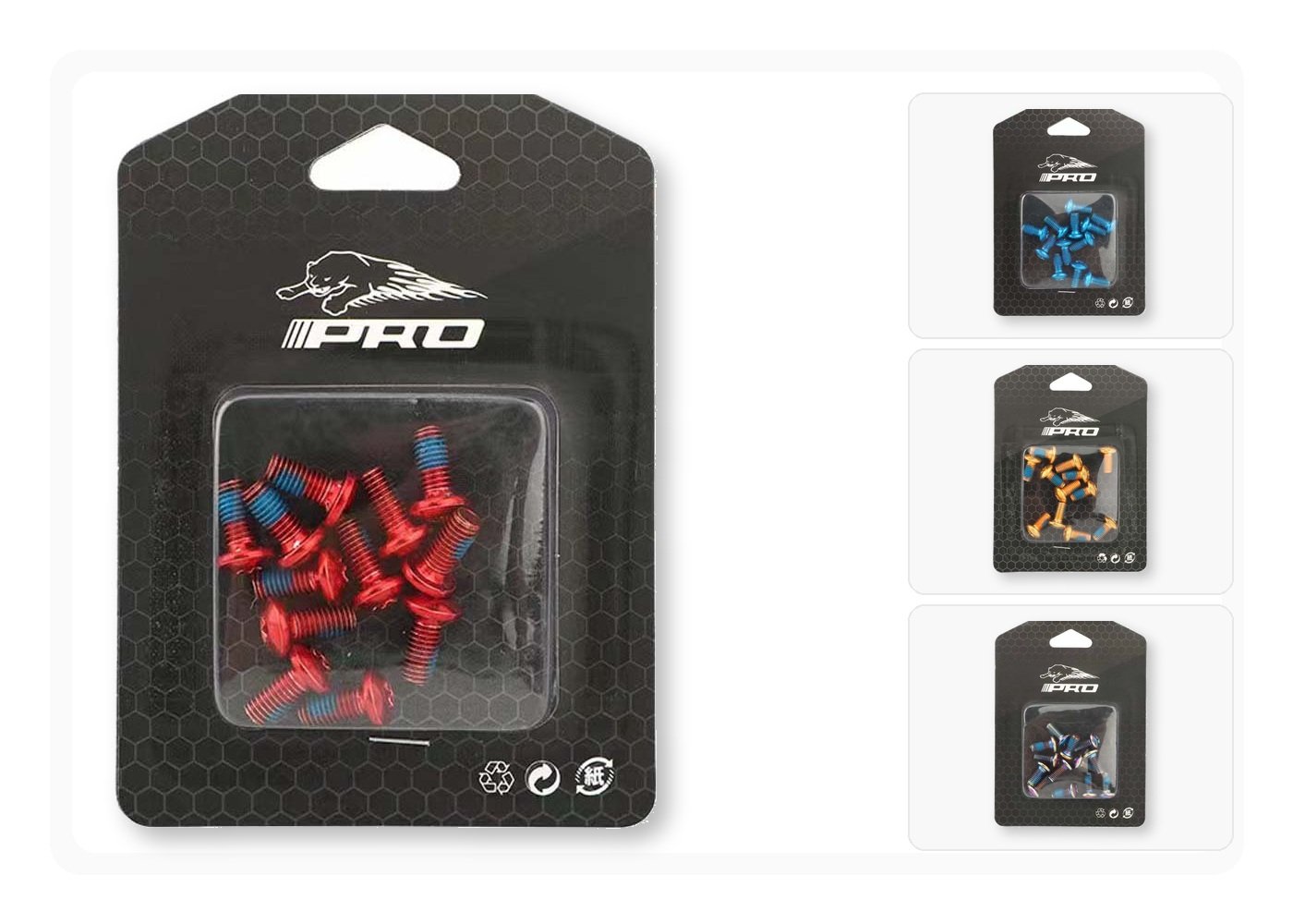 Tornillos de disco (Pack 12 unidades)