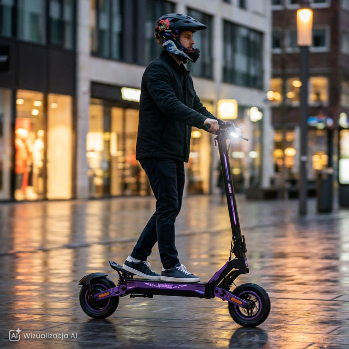 Patinete eléctrico Kamikaze K1 Ninja - Imagen 3