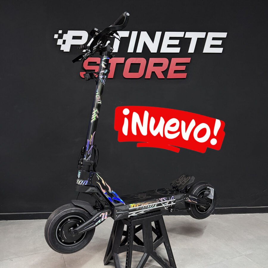 Ecoxtrem Armored Dual Modificado con vinilo Demon holográfico