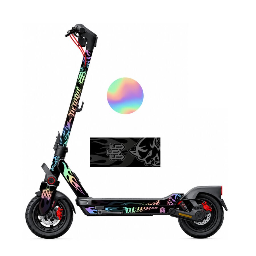 Vinilo Ninebot G3 DEMON HOLOGRAFICO