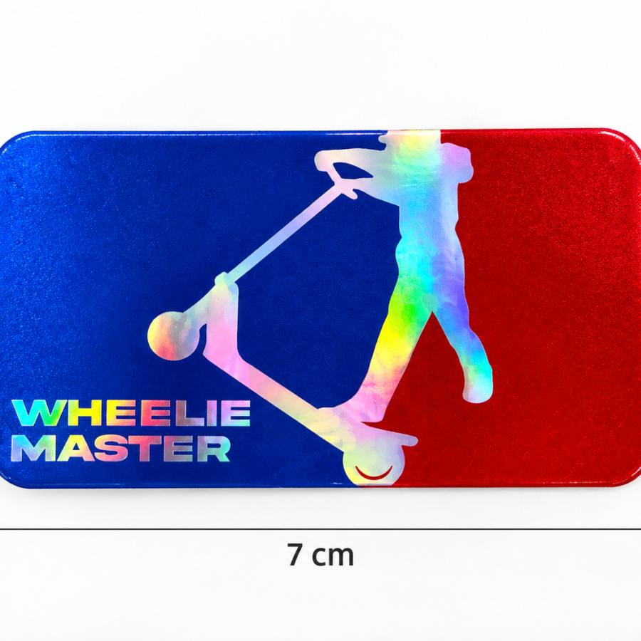Pegatina Wheelie Master