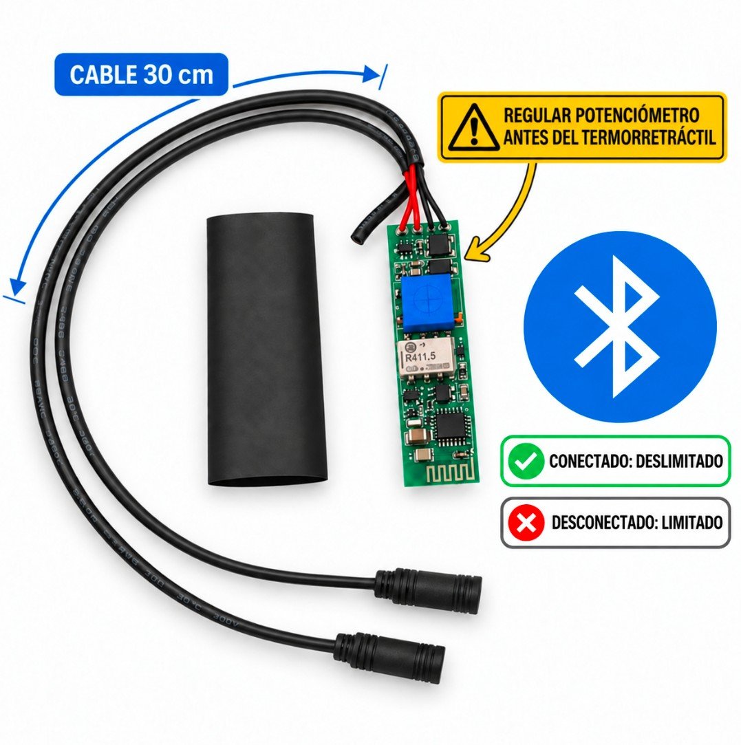 Versión Bluetooth sin mando físico para Ecoxtrem Armored y Deimos