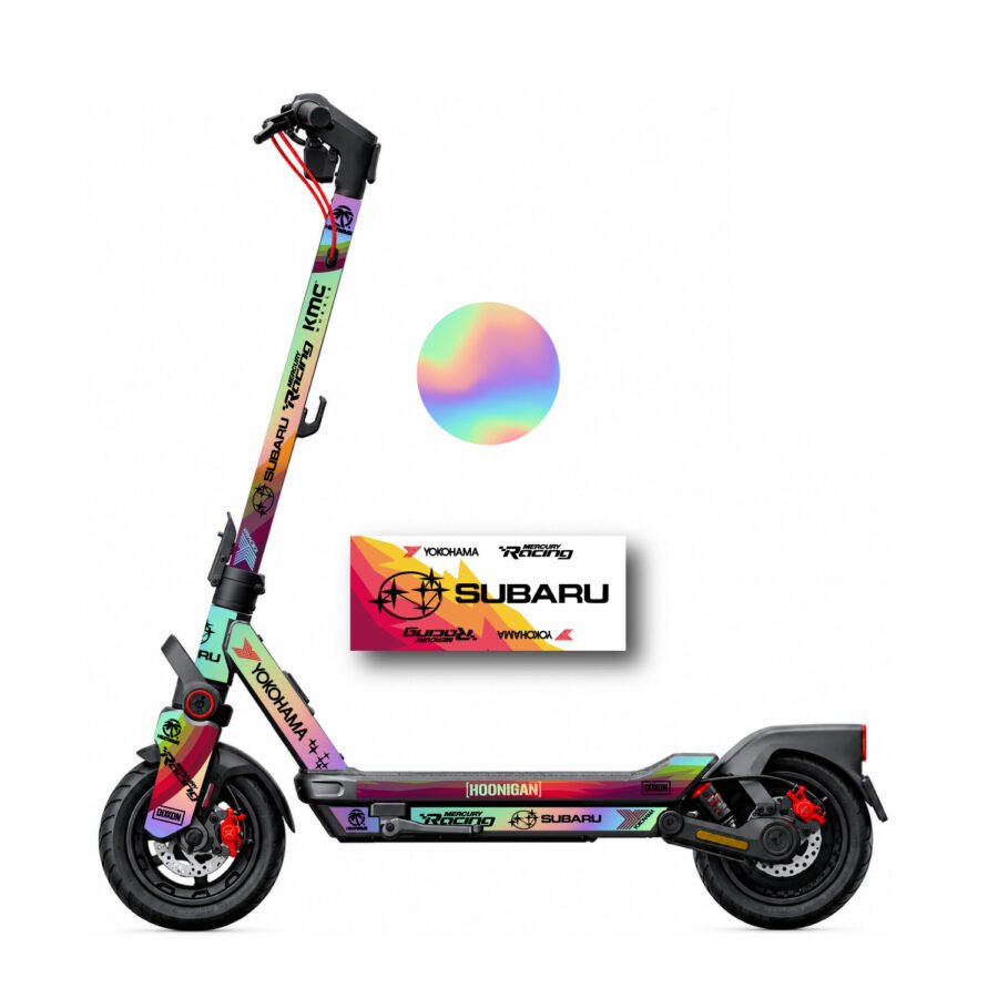 Vinilo Ninebot G3 HOONIGAN SUBARU HOLOGRAFICO